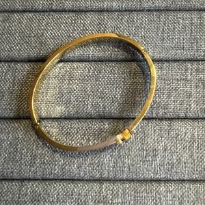V Bangle-Gold